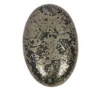 Chalcopyrite Healing Palm Stone | Natural Polished Healing Crystal for Energy, Confidence & Positive Vibrations