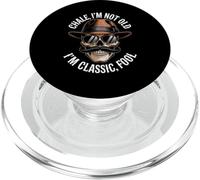 Chale Im Not Old Im Classic Vintage Funny Skull Graphic Men PopSockets PopGrip for MagSafe
