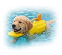 Chaleco Salvavidas para Perros - Traje De Baño Flotante para Mascotas | Resistente A Desgarros - Para Piscina Pequeña Y Mediana, Lago, Río, Verano, Natación, Entrenamiento De Agua，S