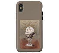 Chalice Host IHS Monogram Holy Communion Eucharist Case for iPhone X/XS
