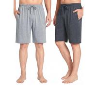 Chalier Cozy Men's Pyjama Shorts 2 Pack Modal Breathable Bottoms XL