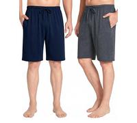 Chalier Cozy Men's Pyjama Shorts 2 Pack Modal Breathable Bottoms XL