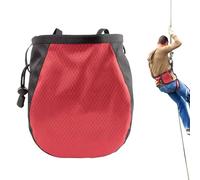 Chalk Bag | Rock Climbing Bouldering Chalkk Climber | Adjustable Pocket and Drawstring for Climbers Beginner Athlete Outdoor Travel Sports Gym Weight Lifting Fitness