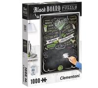 Chalk Blackboard Jigsaw Puzzle Cheers Cocktails 1000 Pieces
