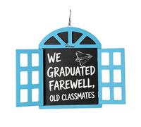 Chalk Boards,Dry Erase Chalk Board for Hanging Notes - Dry Erasing Message Board | For Bedroom, Home, Kitchen, Class, Cafe, Restaurant, Bar, Store, Weddings