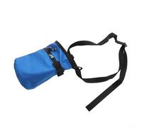 Chalk Bucket with Enhanced Storage Options Ideal Companion for Weightlifting or Gym Workouts (Blue)