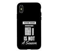 Chalk Dust Homework Pile Show The Steps Math Teacher Case for iPhone X/XS