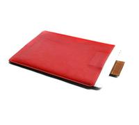 Chalk Factory Leather Sleeve, Protective Case for Lenovo ThinkPad X13 Yoga Gen 2 Laptop #ALM : RED