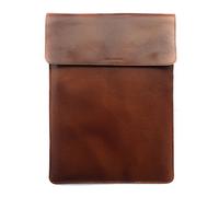 Chalk Factory Vintage Leather Sleeve/ Slipcase for Acer One 14 Z1402-32BJ UN.G80SI.003/013 Core i3 Laptop #OR (2TONE)