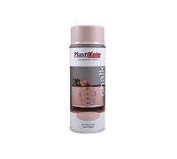 Plastikote 027105 Chalk Finish Spray Pale Rose 400Ml
