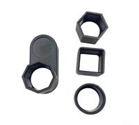 Chalk Holder Designed for Billiard with Magnetic Belt Clip Support Compatible with Common Chalk Geometries Including Hexagonal