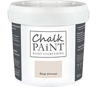 Chalk Paint Everything® Beige Francese (French Beige) - 5 l Water-Based Chalk Paint for Shabby Chic Furniture, Décor, and Upcycling Projects - Non-Toxic, Easy to Apply