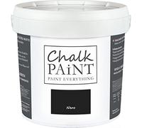 Chalk Paint Everything® Nero (Black) - 5 l Water-Based Chalk Paint for Shabby Chic Furniture, Décor, and Upcycling Projects - Non-Toxic, Easy to Apply