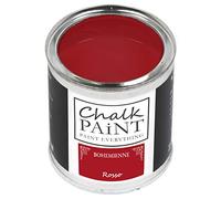 Chalk Paint Everything® Rosso (Red) - 250 ml Water-Based Chalk Paint for Shabby Chic Furniture, Décor, and Upcycling Projects - Non-Toxic, Easy to Apply