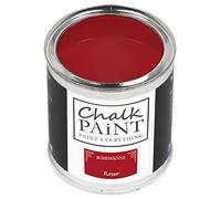 Chalk Paint Everything® Rosso (Red) - 750 ml Water-Based Chalk Paint for Shabby Chic Furniture, Décor, and Upcycling Projects - Non-Toxic, Easy to Apply