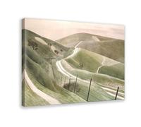 Chalk Paths by Eric Ravilious Poster Bedroom Canvas Decor Print Wall Art Office Room Aesthetic Decor Gift 20x30inch(50x75cm)