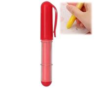 Chalk Pencil for Fabric Marking,Sewing Pencil for Fabric,Tailors Chalk Penci/l,Erasable Pen,Fabri/c Markers for Sewing,Mark Pencils for Sewin/g,Water Solubility Tailors Chal/k Penci/l,Chal/k Pen,Red