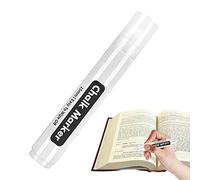 Chalk Pens - Paint Marker with 15mm Thick Tips | Chalk Marker for Rock Paint, Fabric, Metal, Wood, Canvas, Glass, Ceramic, Renywosi Erasable Liquid Chalk