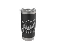 Chalk S'Mores Diagram Stainless Steel Insulated Tumbler