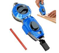 Chalk String Line Marker,Precision Quick Retractable Tool with Marker,Line Marking Level | for Woodworking Home Improvement Carpentry Roofing Drywall Wood Field Layout Marking