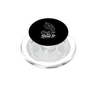 Chalk Up And Send It Rock Climbing PopSockets PopGrip for MagSafe