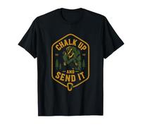Chalk Up and Send It Rock Climbing T-Shirt