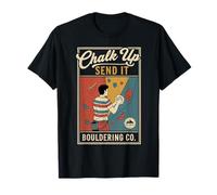 Chalk Up Send It Bouldering Co Rock Climbing T-Shirt