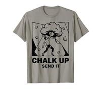 Chalk Up Send It Rock Climbing Fun T-Shirt