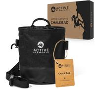 Chalkbag - Boulder Accessories as Set and Individual: Chalk Bag, Chalk Ball, Boulder Brush and Finger Tape - Ideal Climbing Equipment for the Next Session, Bouldering Gift Single Chalk Bag