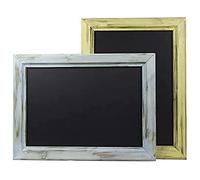Chalkboards UK Pale Blue Kitchen Blackboard, Wood, 93.5 x 69.5 x 5 cm