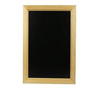 Chalkboards UK WC102 Framed Blackboard, Wood, Black, A2, 625 x 450 mm