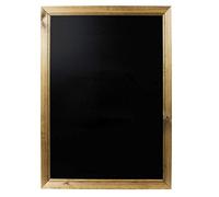Chalkboards UK WC311 , Large Framed Blackboard (83 x 63cm), Wood, Black, A1 (83 x 63 x 1.5cm)