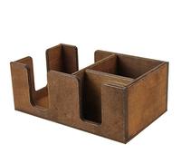 Chalkboards UK WC948 Tidy/Caddy Wooden Bar, Wood, Black
