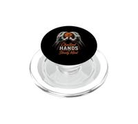 Chalked Hands Steady Mind Rock Climber PopSockets PopGrip for MagSafe