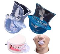 CHALKSEA Anti Snore Devices, Transparent Silicone Sleep Apnea Device Night Sleeping Tongue Retaining Anti Snoring Solution,Anti Snore for Different People, Patient Recovery Aids, Recovery Gifts