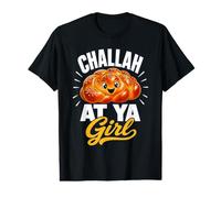 Challah At Ya Girl Hanukkah Bread Funny Value Graphic T-Shirt