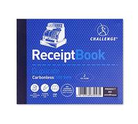 Challenge 2 to View Duplicate Receipt Book, Carbonless, 100 Pages, 1 pack (105 x 130 mm)