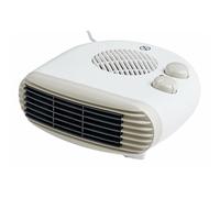 Challenge 2kW Flat Fan Heater - White