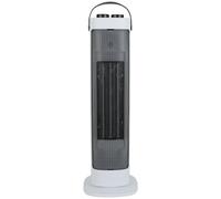 Challenge 2kw Oscillating Tower Fan Heater With Carry Handle
