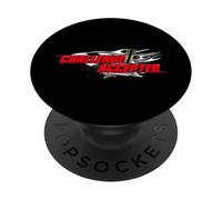 Challenge Accepted Drag Racing Target End Line PopSockets Adhesive PopGrip