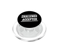 Challenge Accepted Funny Legendary Gym Workout Fitness PopSockets PopGrip for MagSafe