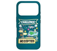 Challenge Accepted Funny World Traveler Case for iPhone 17 Pro