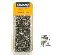 Challenge Bright Steel Panel Pins 25mm Clam Pk 125g - 40223