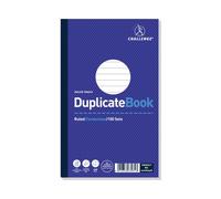 Challenge Carbonless Duplicate Book 100 Sets 210x130mm (Pack of 5) 100080458
