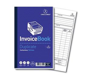 Challenge Carbonless Duplicate Book 210x127mm Invoice 6710 100080412