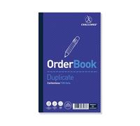 Challenge Duplicate Order Book, Carbonless, 100 Pages, 5 pack (210 x 130 mm)