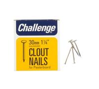 Challenge Clout - Plasterboard Nails - Galvanised (Box Pack) 30mm
