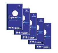 Challenge Duplicate Book, Carbonless, 100 Pages, 5 pack (210 x 130 mm)