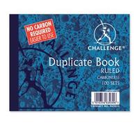 Challenge Duplicate Book, Carbonless, 100 Pages, 5 pack (105 x 130 mm)