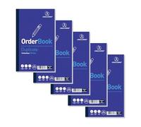 Challenge Duplicate Order Book – Carbonless, 100 Pages – 5-pack (210 x 130 mm)